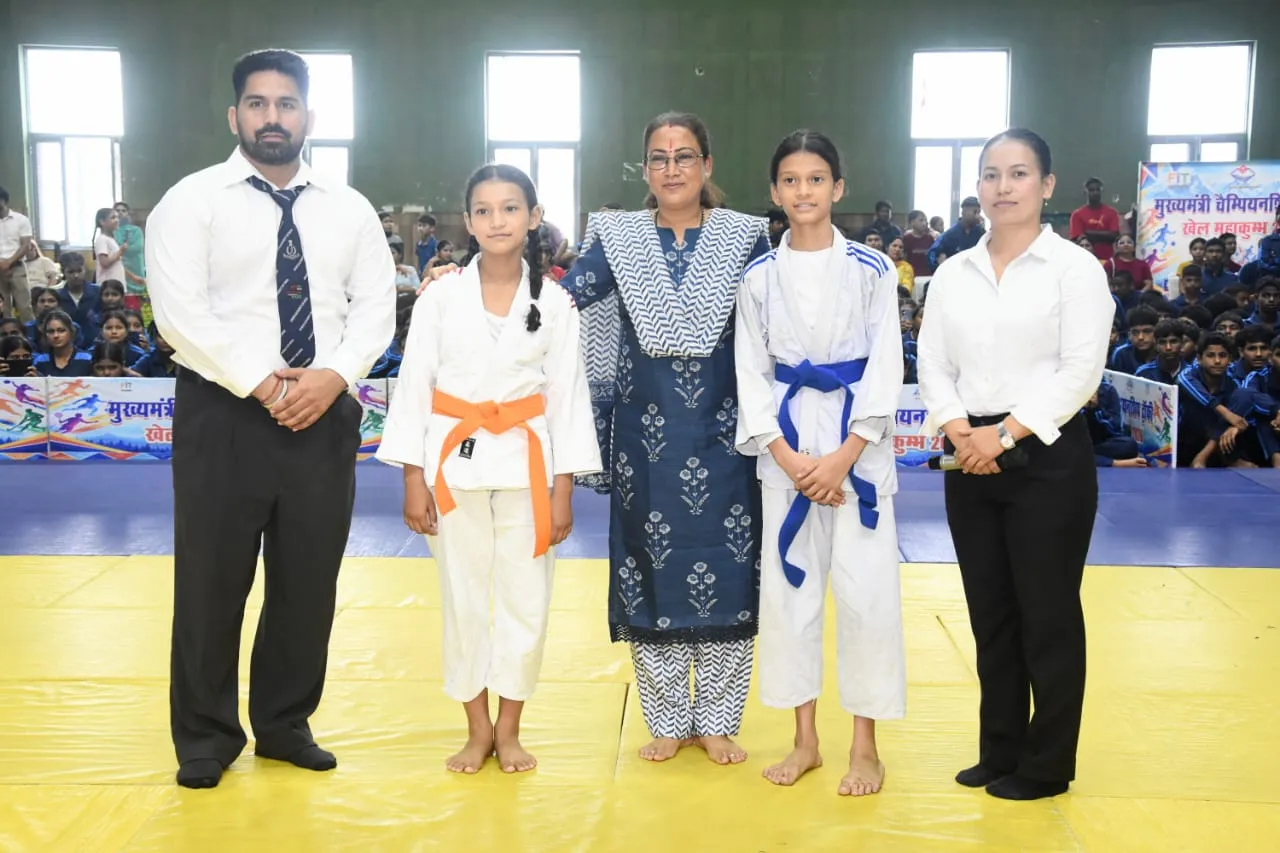 खेल मंत्री रेखा आर्या ने किया जूडो प्रतियोगिता का शुभारंभ: कहा खेल को लेकर समाज की सोच में आया बहुत सकारात्मक परिवर्तन