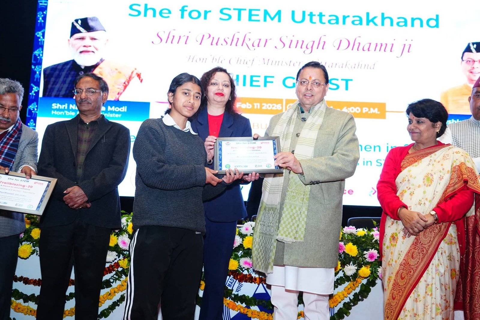 सीएम धामी ने ‘शी फॉर स्टेम उत्तराखण्ड’ विषयक कार्यशाला में किया प्रतिभाग