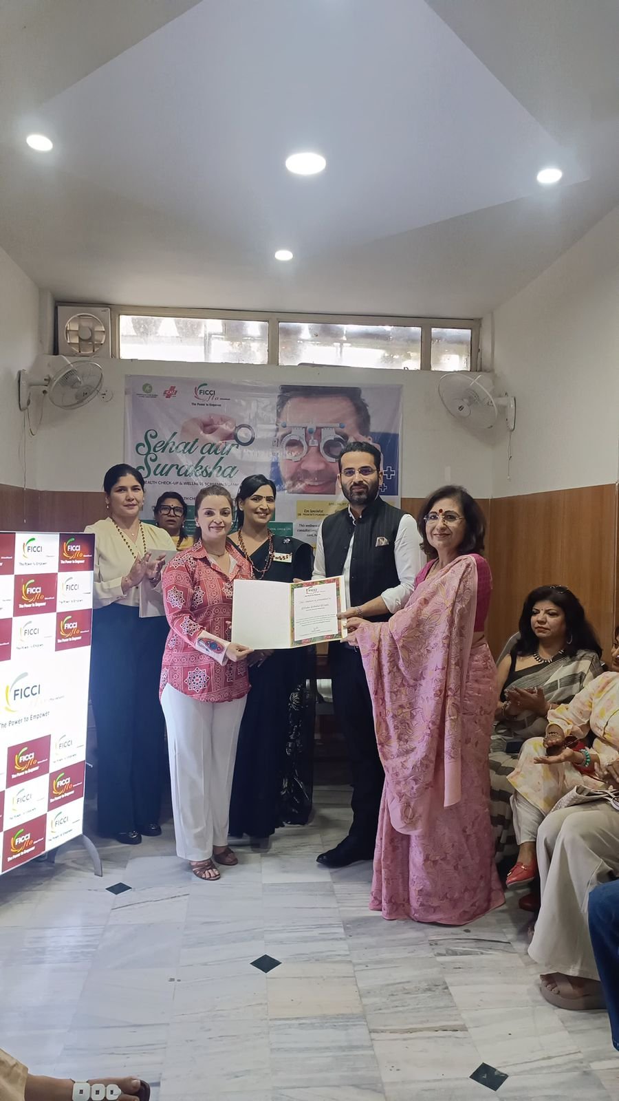 FICCI FLO उत्तराखंड द्वारा “सेहत और सुरक्षा” स्वास्थ्य जांच एवं वेलनेस स्क्रीनिंग कैंप का सफल आयोजन